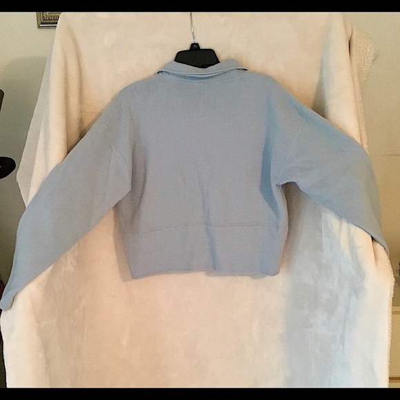 J Crew button down sweater.  L  🌟🌟🌟HOST PICK 🌟🌟🌟 - Picture 2 of 3